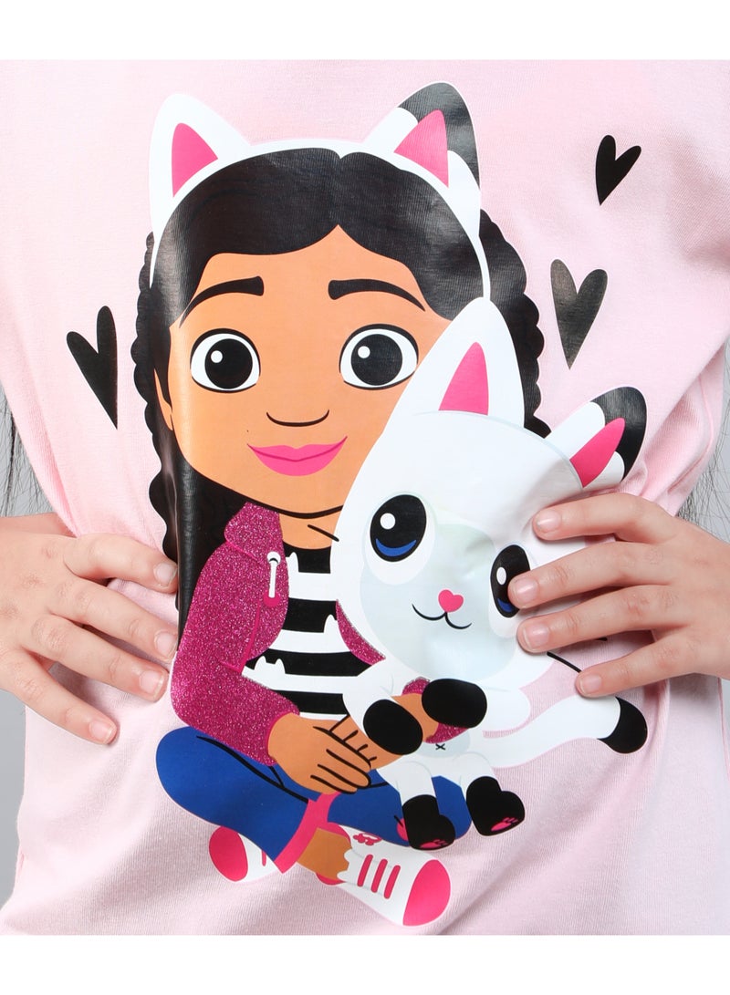 غابيز دول هاوس بيت الدمية غابي - تي شيرت للبنات - Image 5