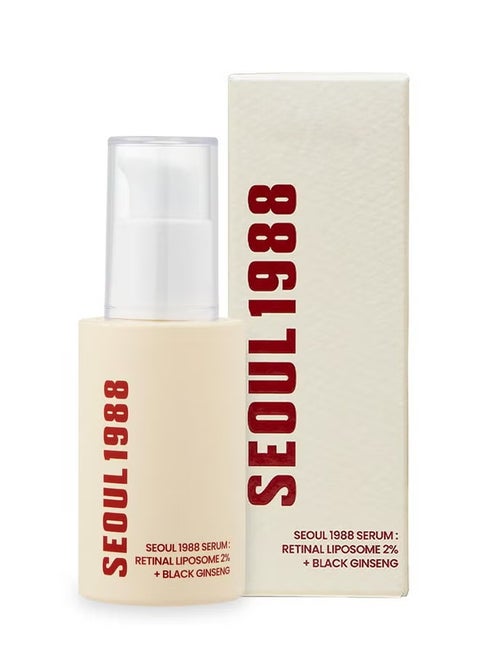 SEOUL 1988 Serum : Retinal Liposome 2% + Black Ginseng, 30ml