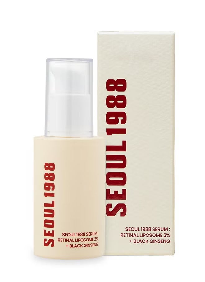 K-SECRET SEOUL 1988 Serum : Retinal Liposome 2% + Black Ginseng, 30ml  - Image 1