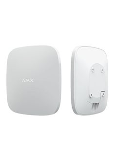 Ajax AJAX Hub Plus | Smart Security Control Panel | Wi-Fi + Ethernet + GSM | White  - Image 1