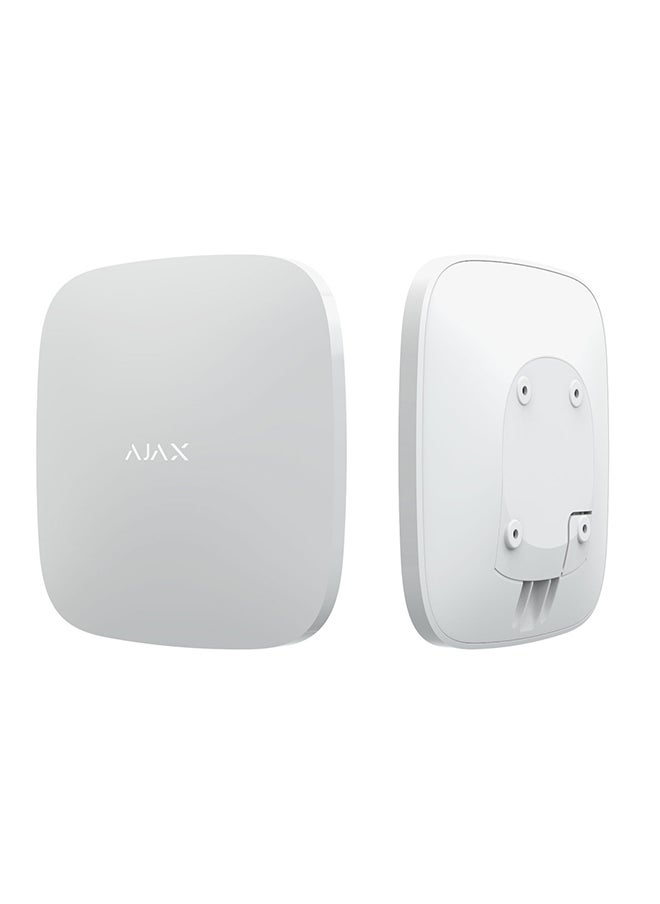 Ajax - AJAX Hub Plus | Smart Security Control Panel | Wi-Fi + Ethernet + GSM | White - Image 1