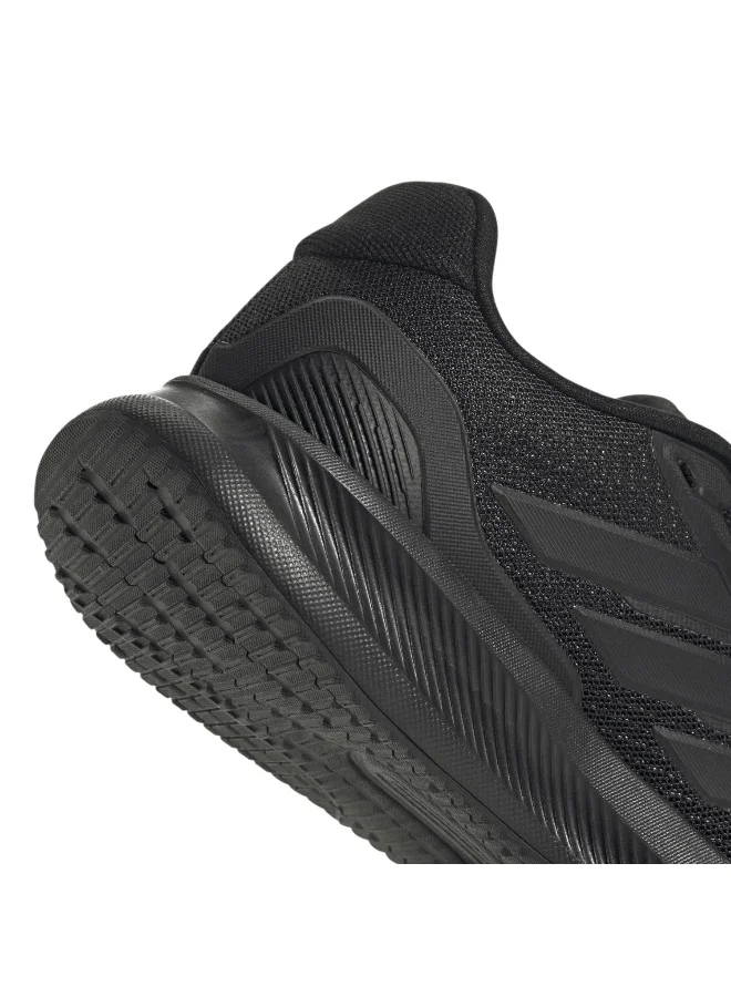adidas حذاء ران فالكون 5 جي أسود للجري للأطفال 3