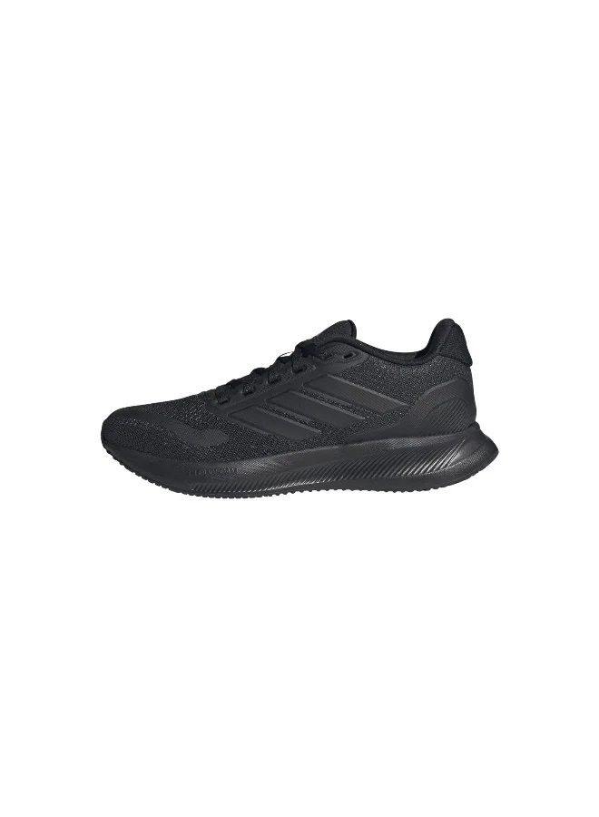 adidas حذاء ران فالكون 5 جي أسود للجري للأطفال 3