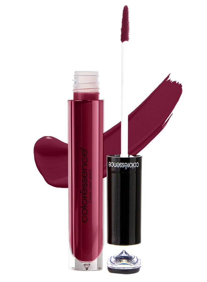 Coloressence Liquid Transfer Proof Lipstick, Lychee, 4ml | Long Lasting | Matte Finish | Waterproof | Fadeproof | Highly Pigmented | Hydrating Formula | Smudgeproof - Image 1