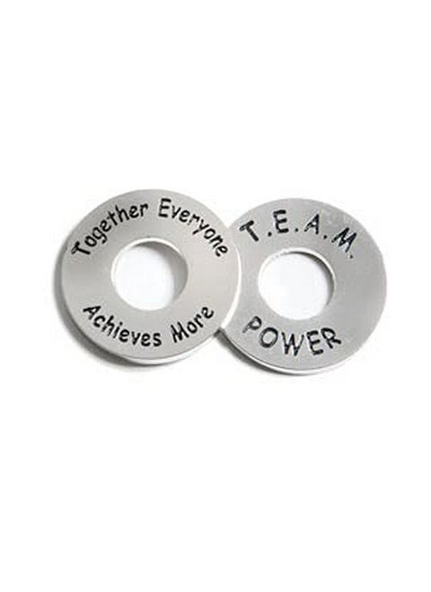 Trainers Warehouse T.E.A.M. Power Tokens, Great for Team Building Purposes, Excellent for Recognition and Appreciation (10/Set)