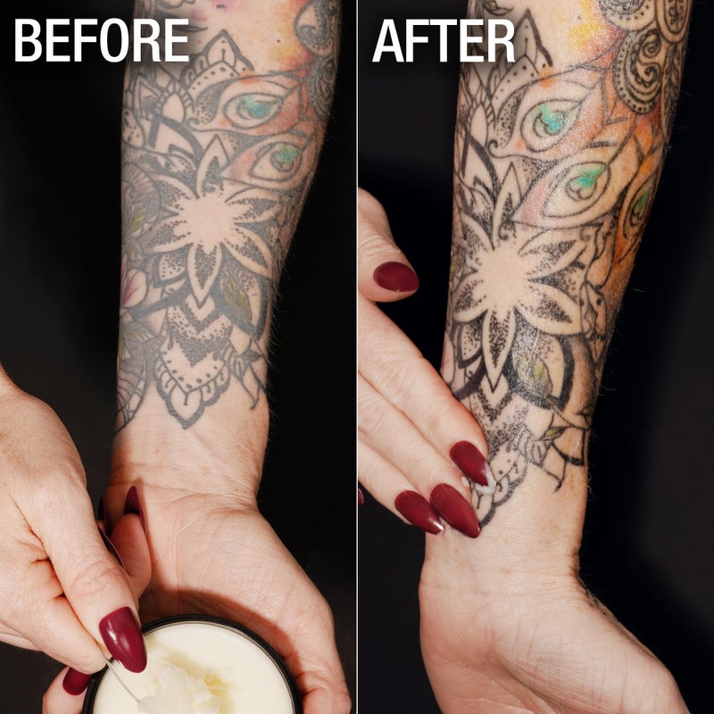 Ebanel Tattoo Balm 3oz, Premium Tattoo Aftercare Cream Brightener Ink Color Enhancing Butter Moisturizer with Herbal Essences and Essential Oils, All-Stage Tattoos Ointment After Care Kit Supplies - Image 3