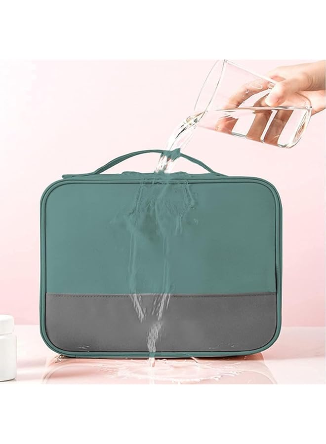 X spring Home Care Bag 2 PCS Portable Storage Bag with Handle and 2 Sizes Multifunction Storage Bag Travel Medicine Bag Large Capacity Storage Bags for Traveling Home Office Outdoor - Image 3