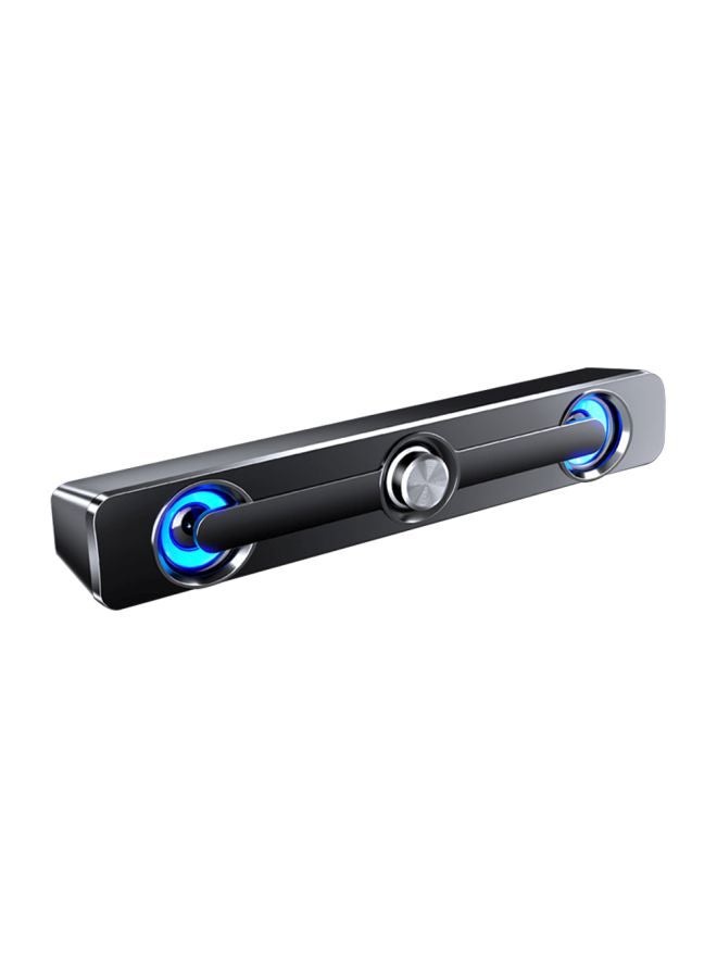 Wired Bar Stereo Speaker V-111 Black - Image 1