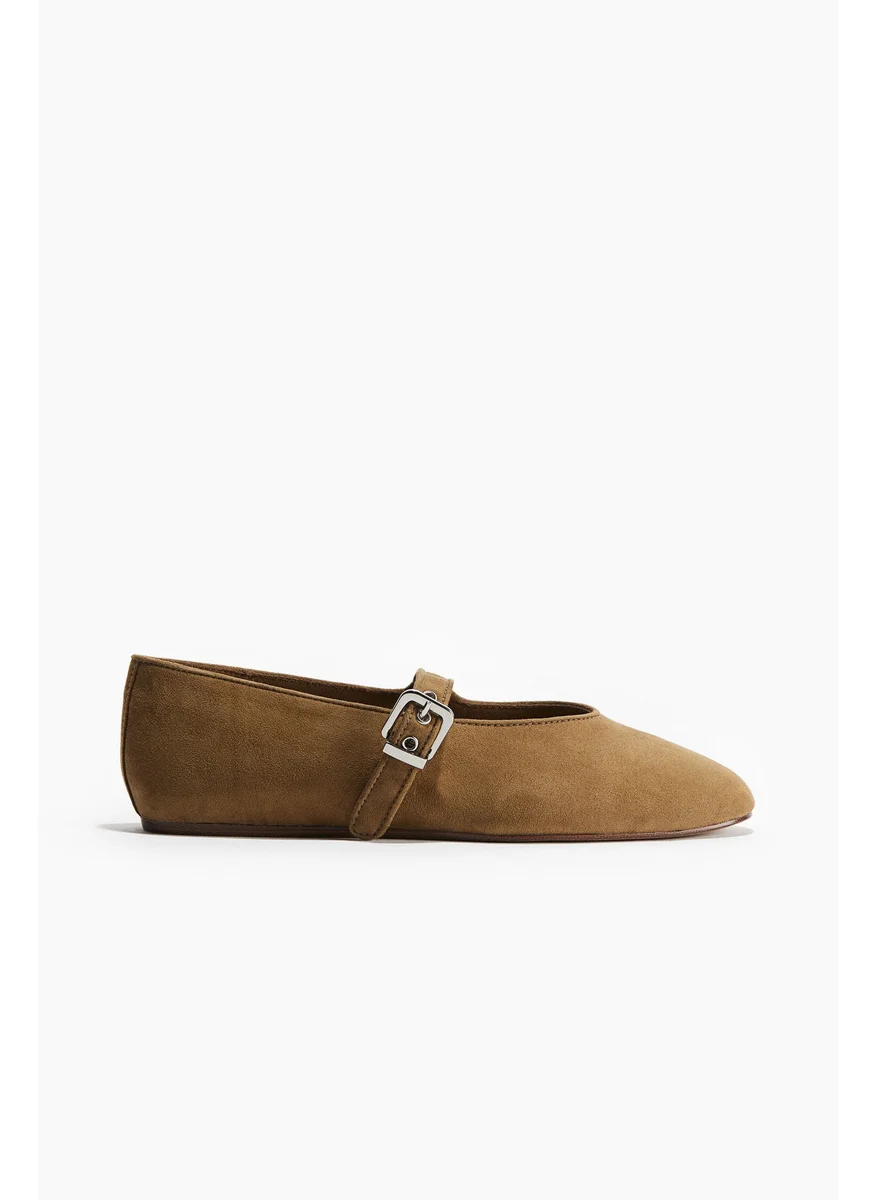 H&M Mary Jane Ballet Pumps