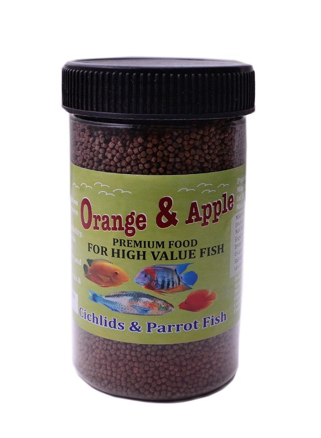 Premium Cichlid & Parrot Fish Floating Pellets – High-Protein Formula for Vibrant Colors & Healthy Growth – Reduces Water Pollution – Suitable for All Life Stages – 130g - Image 1