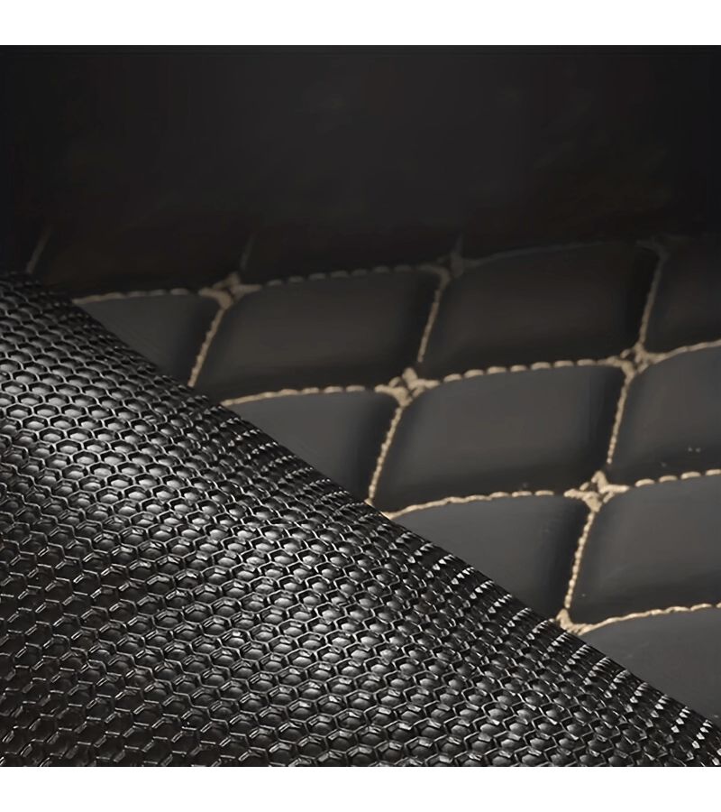 Car Floor Trunk Liner for Deepal S05 2025-2026 Black Rice Series High Edge Full Cover All Weather Rear Luggage Mat PU Leather Cargo Hold Trunk Mat Pet Safety Mat Car Accessories Easy to Install Remove Clean - Image 2