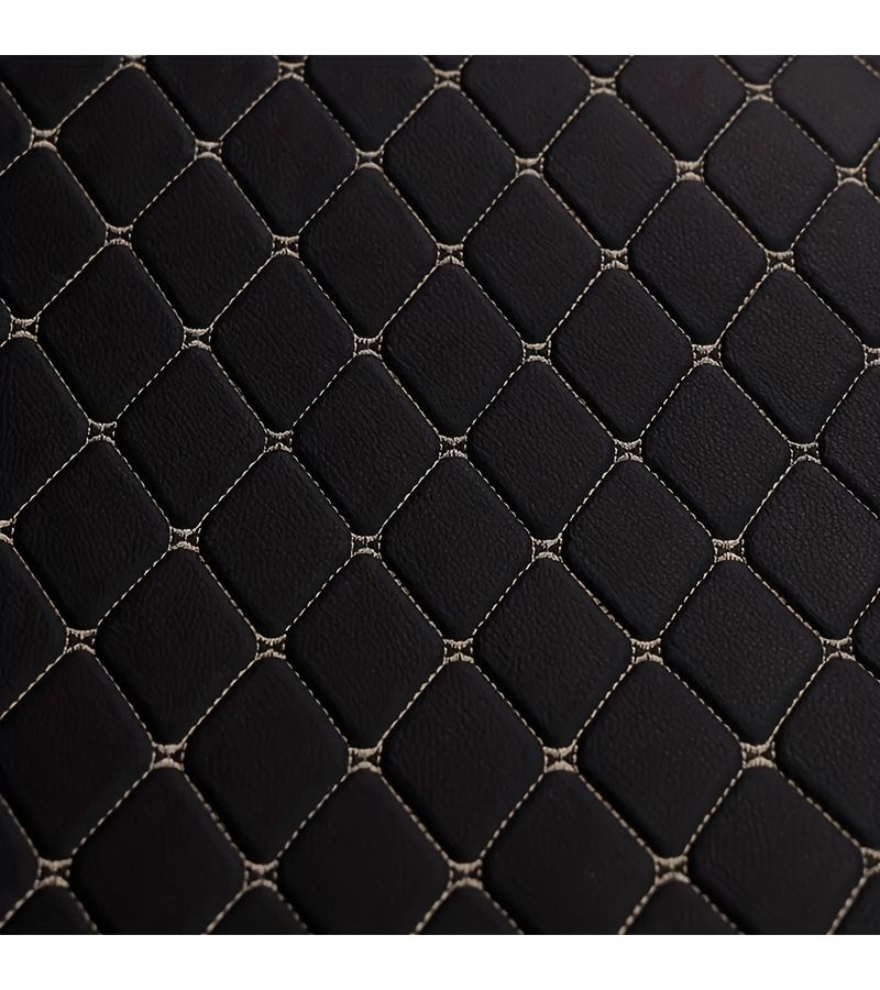 Car Floor Trunk Liner for Deepal S05 2025-2026 Black Rice Series High Edge Full Cover All Weather Rear Luggage Mat PU Leather Cargo Hold Trunk Mat Pet Safety Mat Car Accessories Easy to Install Remove Clean - Image 4