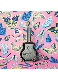 LODGE Dolly Parton Rockstar Guitar Design Seasoned Cast Iron Mini Skillet Black 10.75 x 4.5 x 4.23 inch LGSKDLY  - Image 2