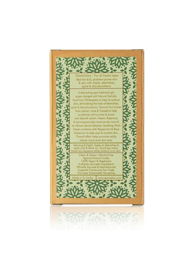 spa ceylon - SPA CEYLON NEEM & WINTERGREEN - Anti-Blemish Spot Treatment | Controls acne and clears skin | Blackheads | acne | For oily skin - Image 1