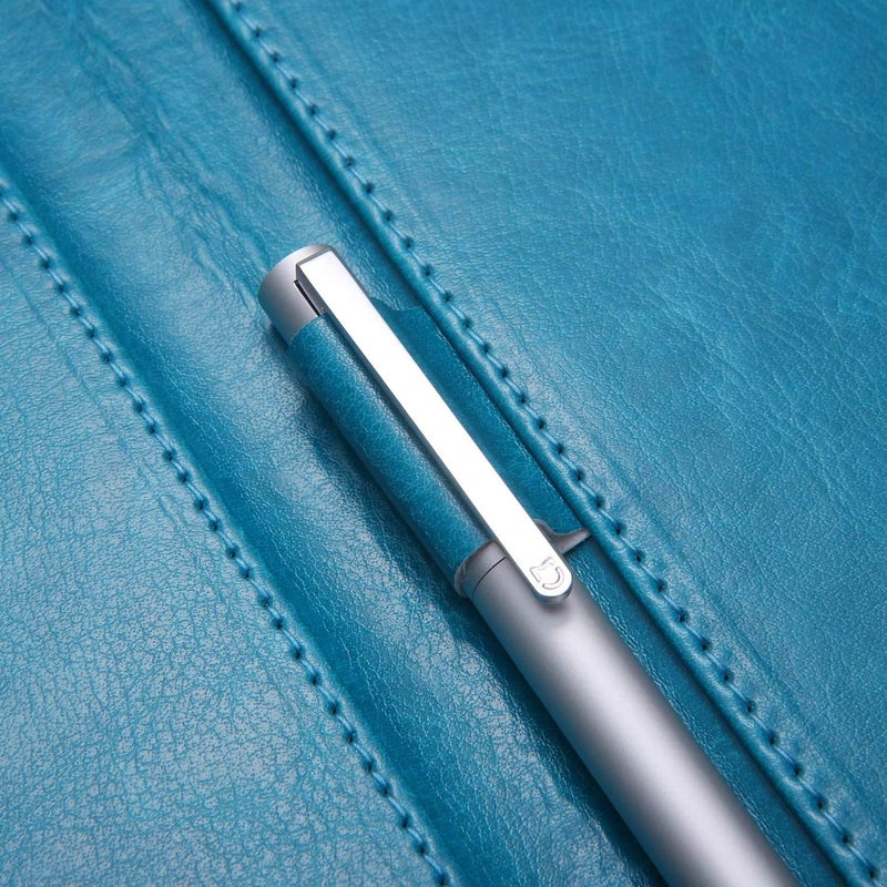 Mymazn Resume Folder Clipboard Holder Letter Size A4 Legal Pad, Portfolio Pad Folio Document Organizer for Interview & Business (Turquoise) - Image 3