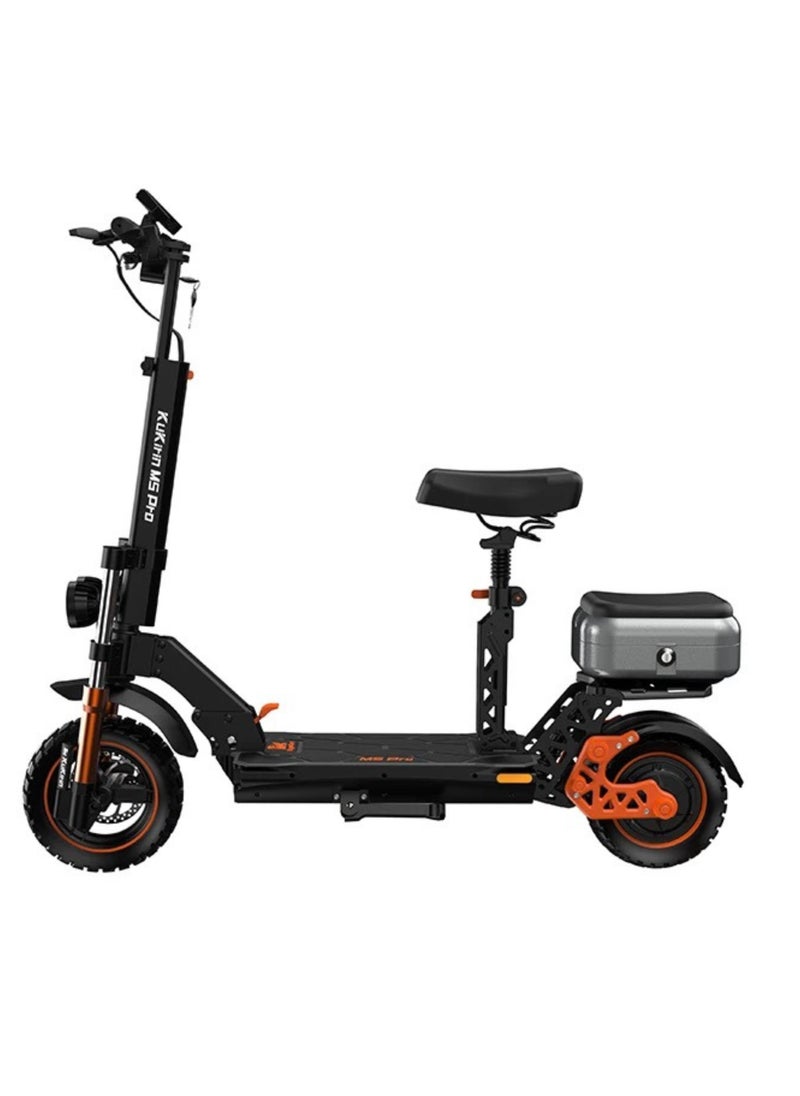 Niyazi - Electric Scooter | Electric Scooter for Adults | Electric Scooter with Seat | Electric Scooter with Bag | Electric Scooter with Two Seats | M5 Pro Scooter - Image 1