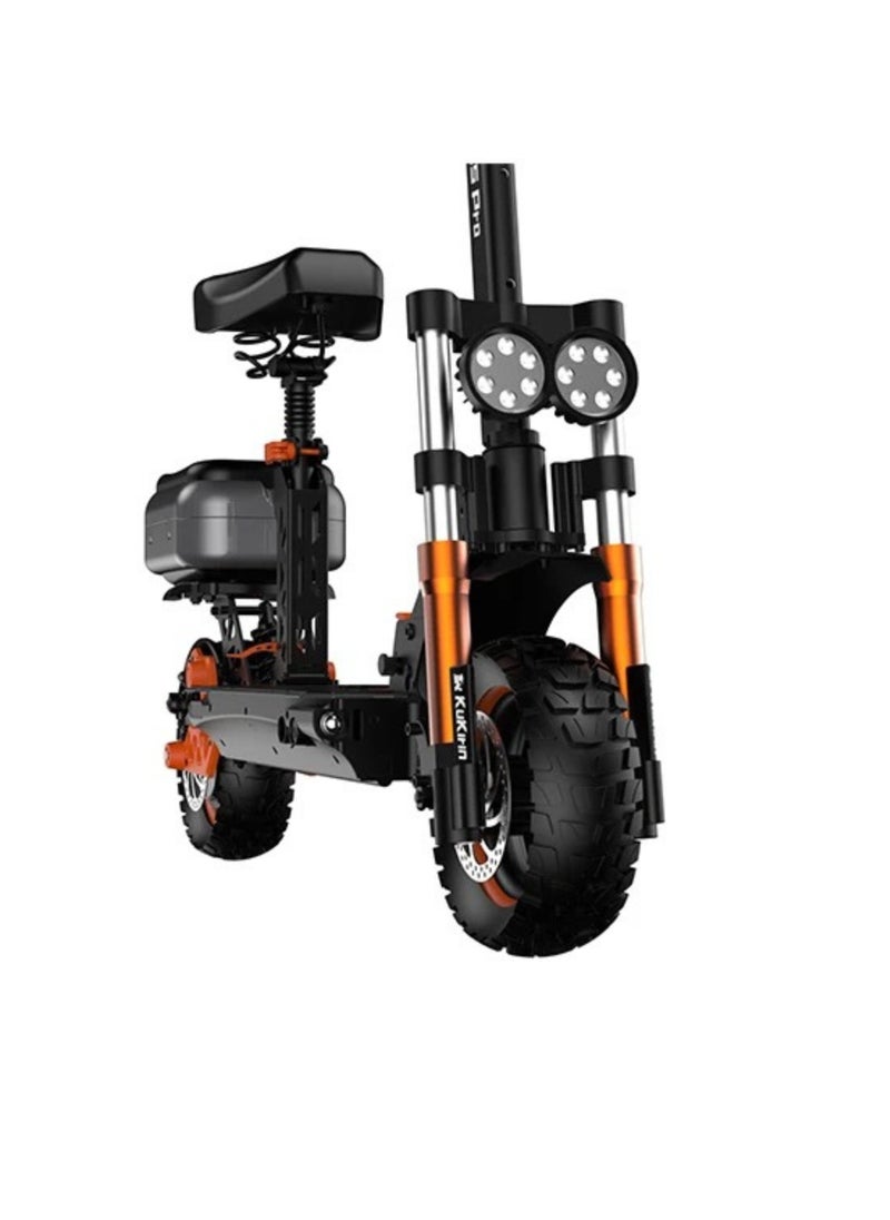 Niyazi - Electric Scooter | Electric Scooter for Adults | Electric Scooter with Seat | Electric Scooter with Bag | Electric Scooter with Two Seats | M5 Pro Scooter - Image 1