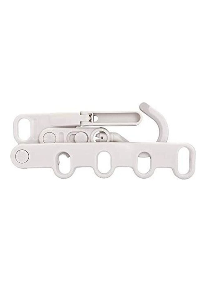Back Door Clothes Hook White - Image 2
