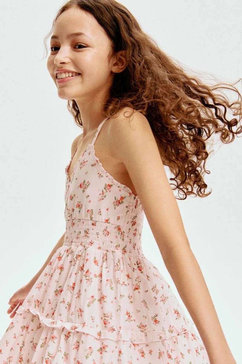 H&M Tiered cotton dress