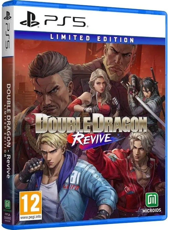 ميكرودس Double Dragon Revive – لعبة قتال كلاسيكية مجددة – PS5 - playstation_5_ps5 - Image 1