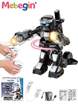 Remote Control Robots Toy with Light and Sounds, Fun Robot Battling Toys with Cool Appearance, RC Robot with 2.4GHz Remote Controller, Creative Fighting Games, Ideal Gift for Kids Aged 6+ - pzsku/Z70CD72F2C1FCA5E9D56CZ/45/1745824302/f2077253-3b0d-4d9a-8de2-62439d4523a3