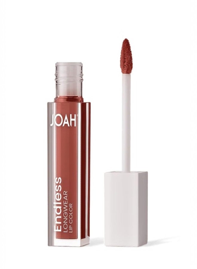 JOAH Endless Long Wear Liquid Lipstick - Flirting | Long-Lasting Matte Finish | Transfer-Proof | Vegan & Cruelty-Free | Bold Coral Pink Lip Color - Image 1