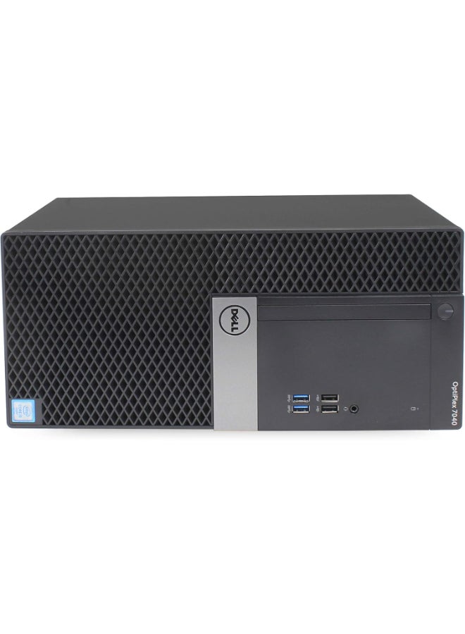 ديل مجدد - جهاز كمبيوتر برج Optiplex 7040، معالج Core i5/ثنائي النواة/الجيل السادس/ذاكرة RAM سعة 8GB/قرص SSD سعة 265GB/رسومات Intel HD 530/Windows 10 Pro - Image 5