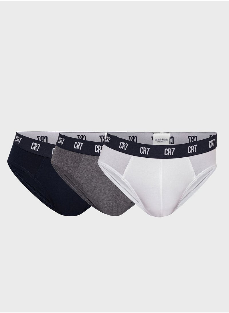 CR7 - 3 Pack Organic Briefs - Image 1
