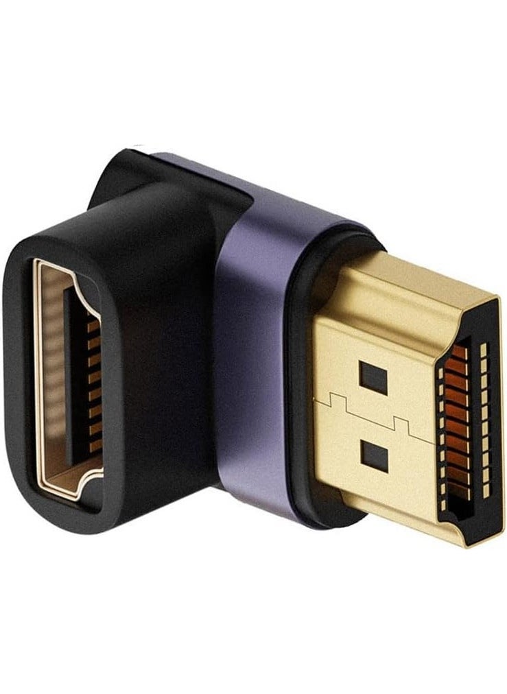Techmaster HDMI To HDMI 90 Degree Converter 8k 2.1 UHD Converter Adapter  - Image 1