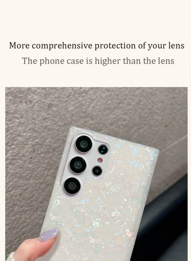 إكس ليفيل غطاء حافظة هاتف سامسونج جالكسي S24 ألترا سامسونج جالكسي S24 ألترا غطاء خلفي لامع لامع يدعم الشحن اللاسلكي مقاوم للصدمات كاميرا لين حماية الحافة الناعمة مريح الملمس مريح الملمس غطاء خلفي صلب واقي ملحقا - Image 4