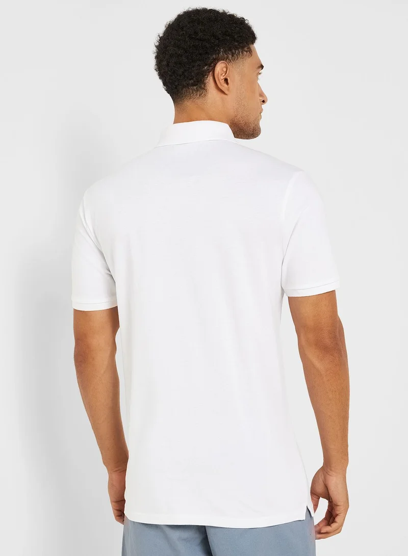BRAVE SOUL Mens Short Sleeve Polo Button Up Shirt