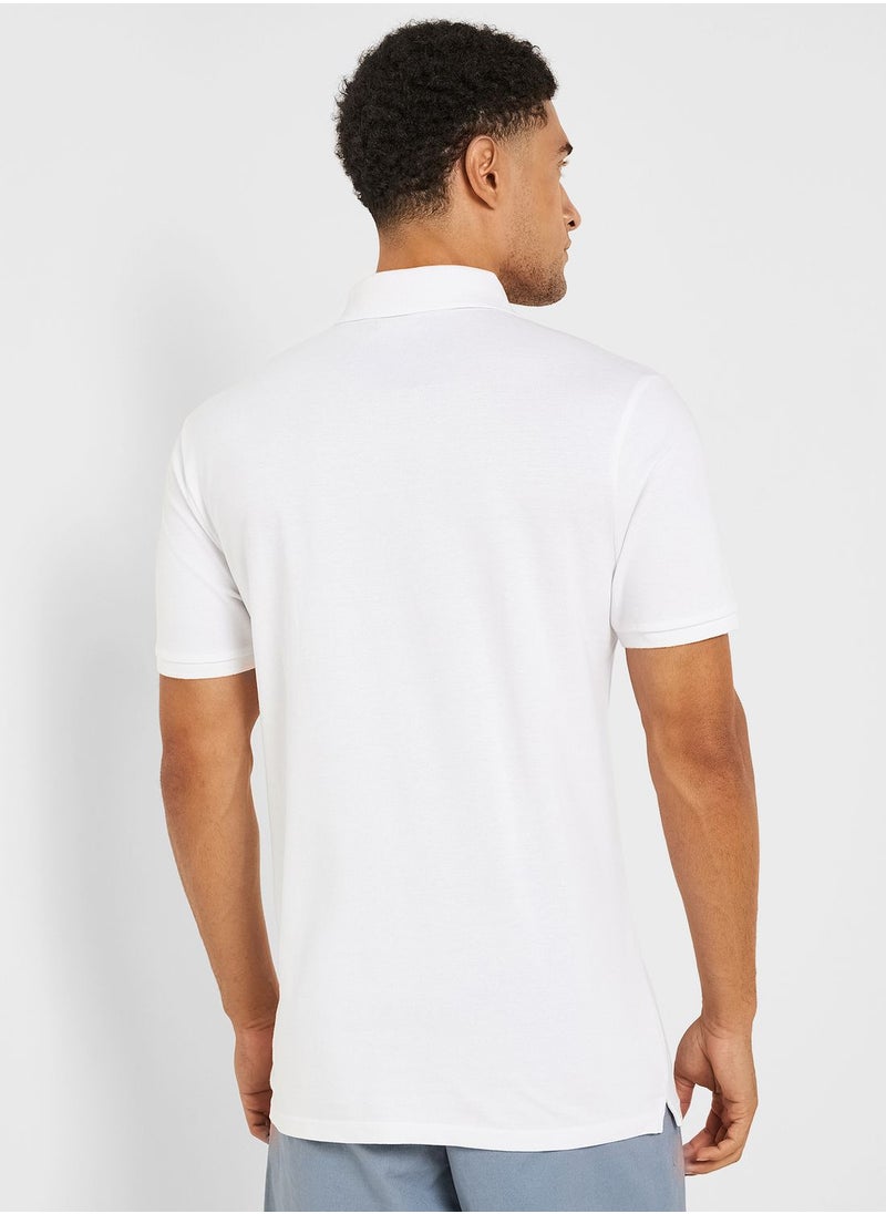 BRAVE SOUL - Mens Short Sleeve Polo Button Up Shirt - Image 1