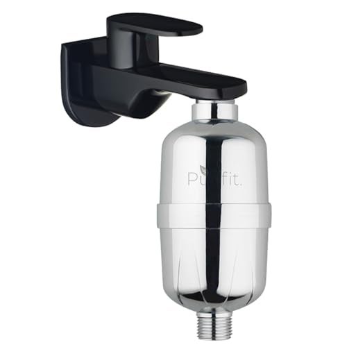 Purifit Hard Water Tap & Shower Filter for Bathroom Version 2 | Anti Hair Fall, Dry Skin & Frizz Control | Chlorine Removal Water Filter | Universal Fit - Image 1