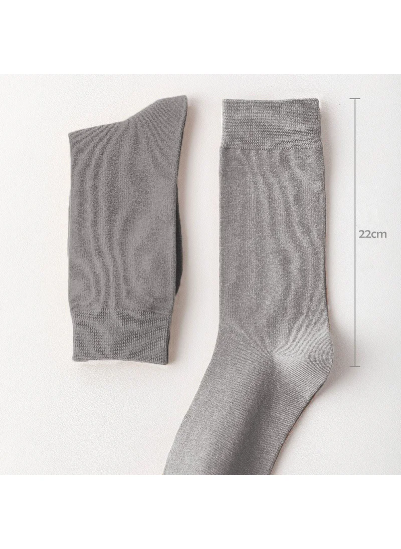 Esinti Men's Socks Bamboo Scented Seamless Classic Socket Socks Thin Long