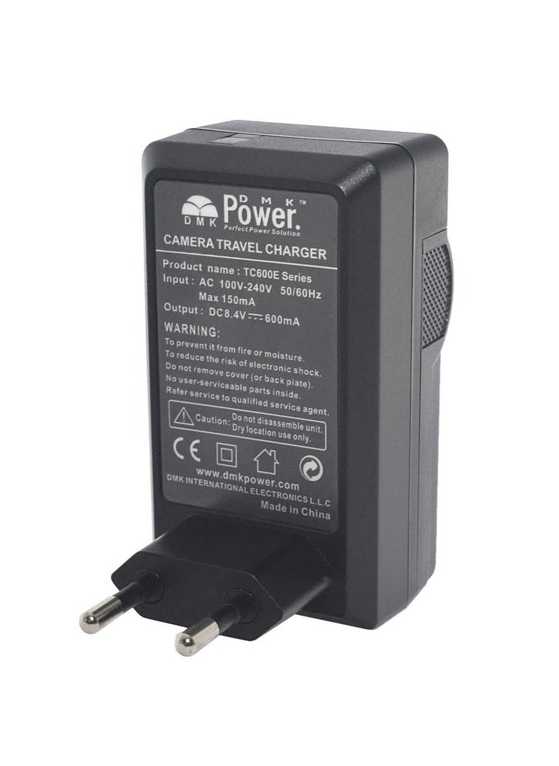 DMK Power NP-FW50 Battery Charger TC600E Compatible with SONY NEX-3N NEX-5T NEX-6 A3000 A5000 A6000 A7 Camera etc
