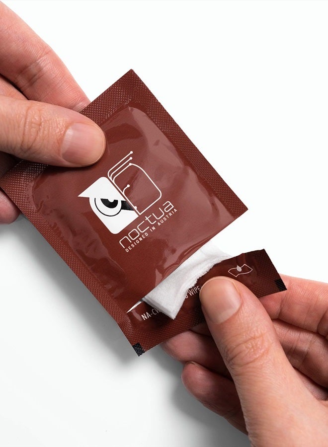 NOCTUA NA-SCW1, Cleaning Wipes for Thermal Paste (20 Pieces)  - Image 3