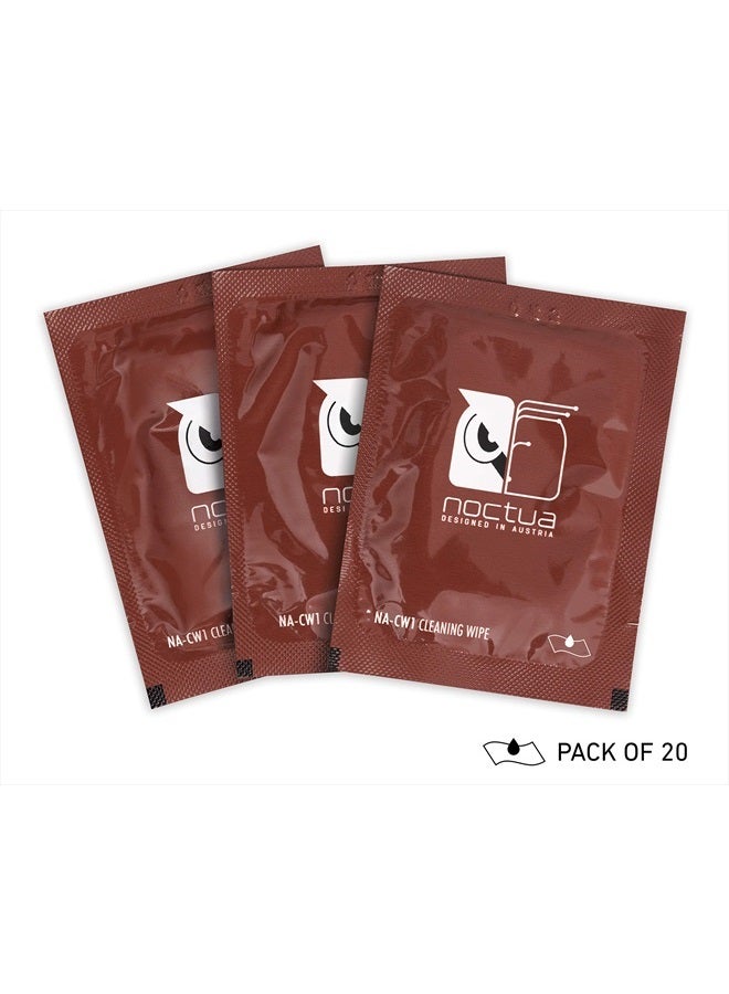 NOCTUA NA-SCW1, Cleaning Wipes for Thermal Paste (20 Pieces)  - Image 4