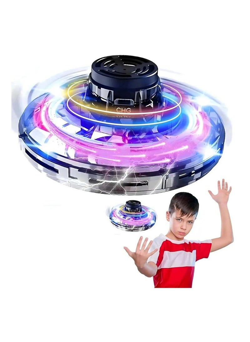 MAKS & CO. Hand-Controlled Mini Flying UFO Toy with LED Lights - Image 1