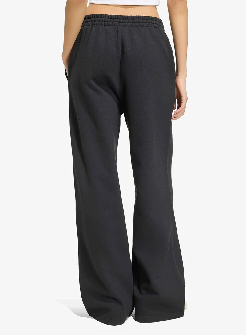 Adidas Originals Essential Wide Leg Fleece Sweatpants