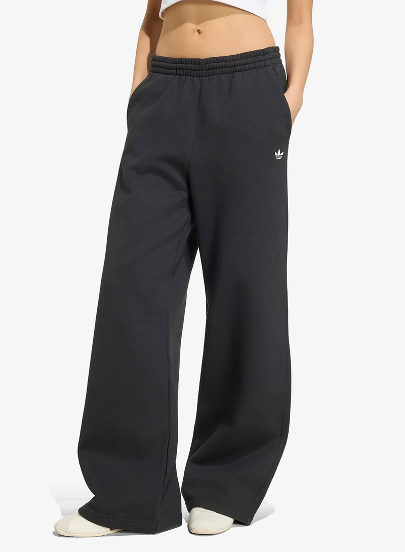 Adidas Originals Essential Wide Leg Fleece Sweatpants