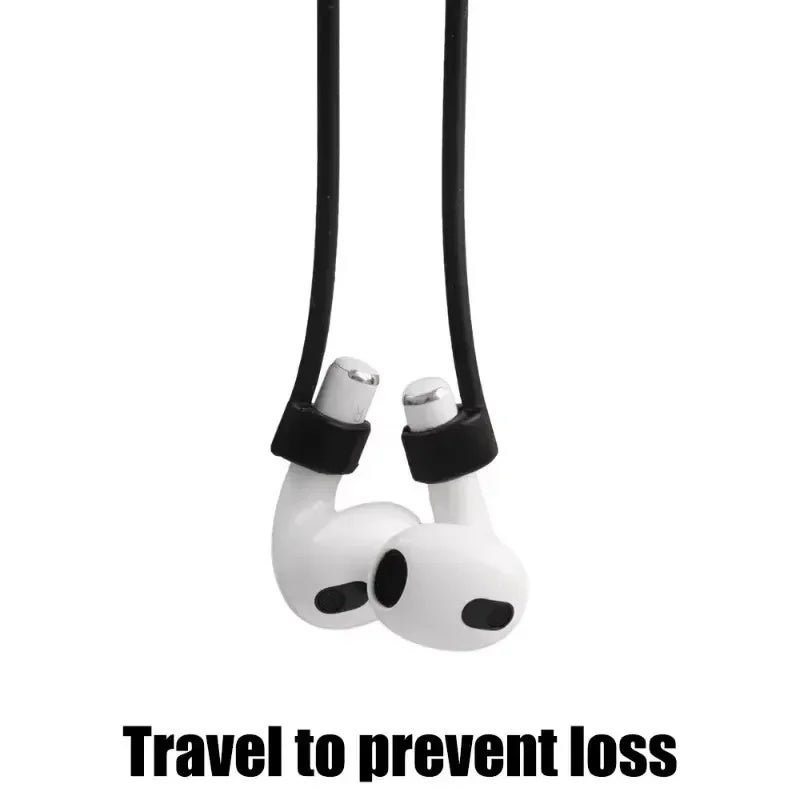 Anti-Lost Silicone Earphone Hanging Rope Strap Holder for AirPods 1 2 3 Pro - Image 4