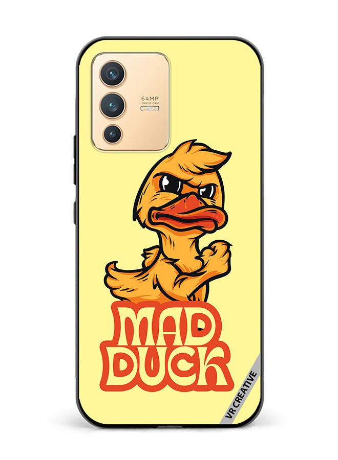 VR CREATIVE Protective Case Cover For Vivo V23 5G Mad Duck Design Multicolour - Image 1