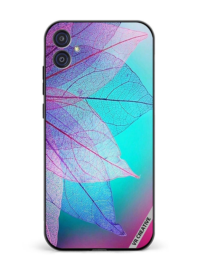 VR CREATIVE Protective Case Cover For Samsung Galaxy M04/F04 Flower Design Multicolour - Image 1