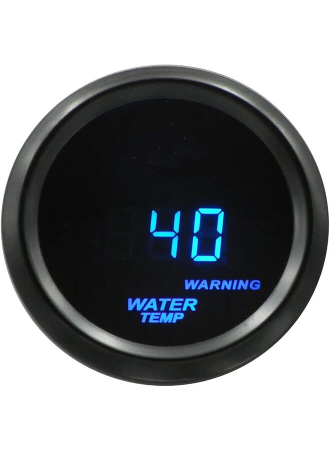 Car Digital Water Temp Gauge, Universal Meter Kit, 2" 52mm & Blue LED Light Display (Size : C) - Image 1