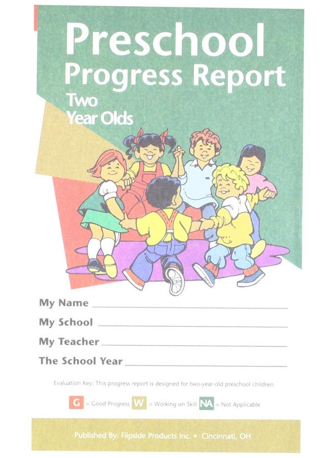Flipside Products Age 2 Progress Reports, (Set Of 10), Multicolor - Image 1