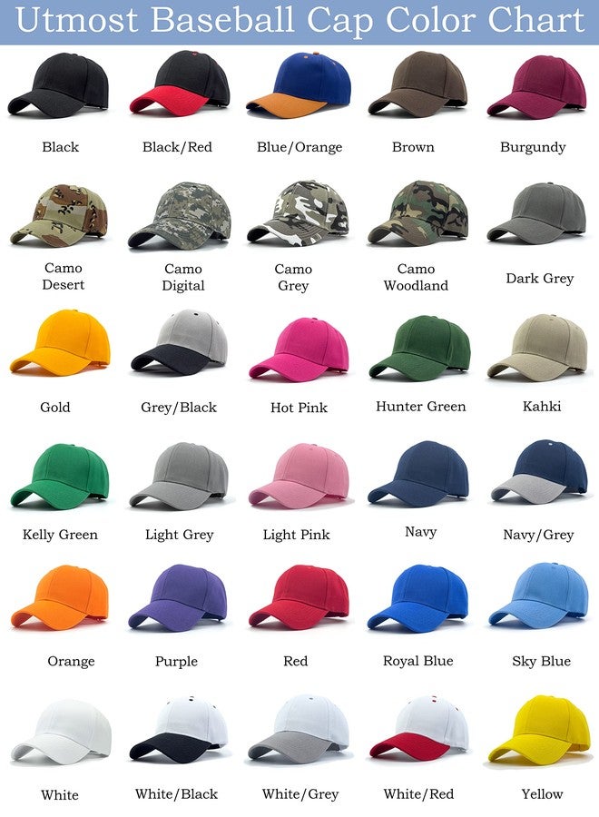 Utmost Structured Baseball Cap with Adjustable Closure - Performance Hat for Outdoor Activities and Custom Embroidery (1pc Red) - Image 5