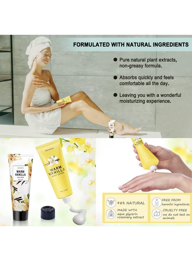 LUCOTIYA Gifts for Women, Birthday Gifts for Women Relaxing Spa Gifts Baskets for Women Warm Vanilla Bath and Body Gifts Set Self Care Gifts for Women for Friends,Her,Bestie,Mom,Wife Christmas Gifts - Image 3