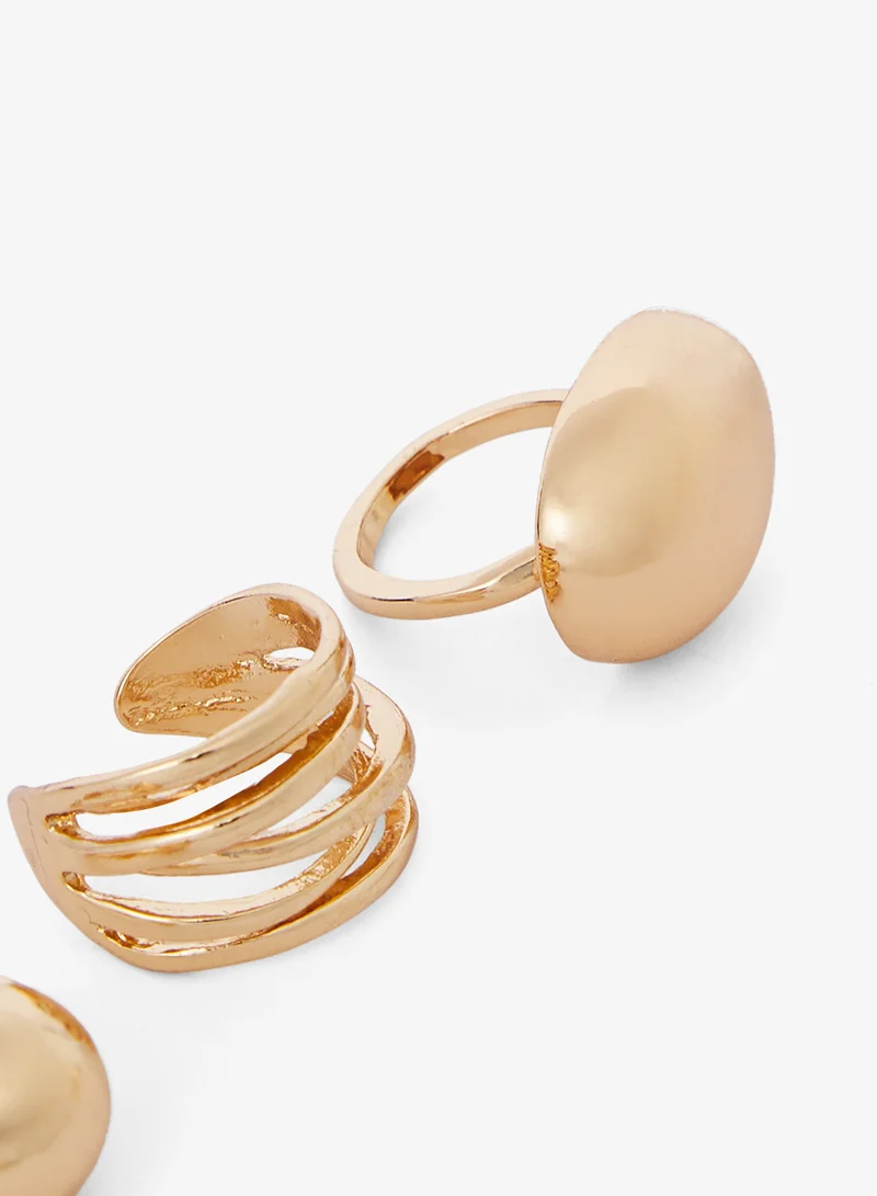 ايلا خواتم عريضة مميزة