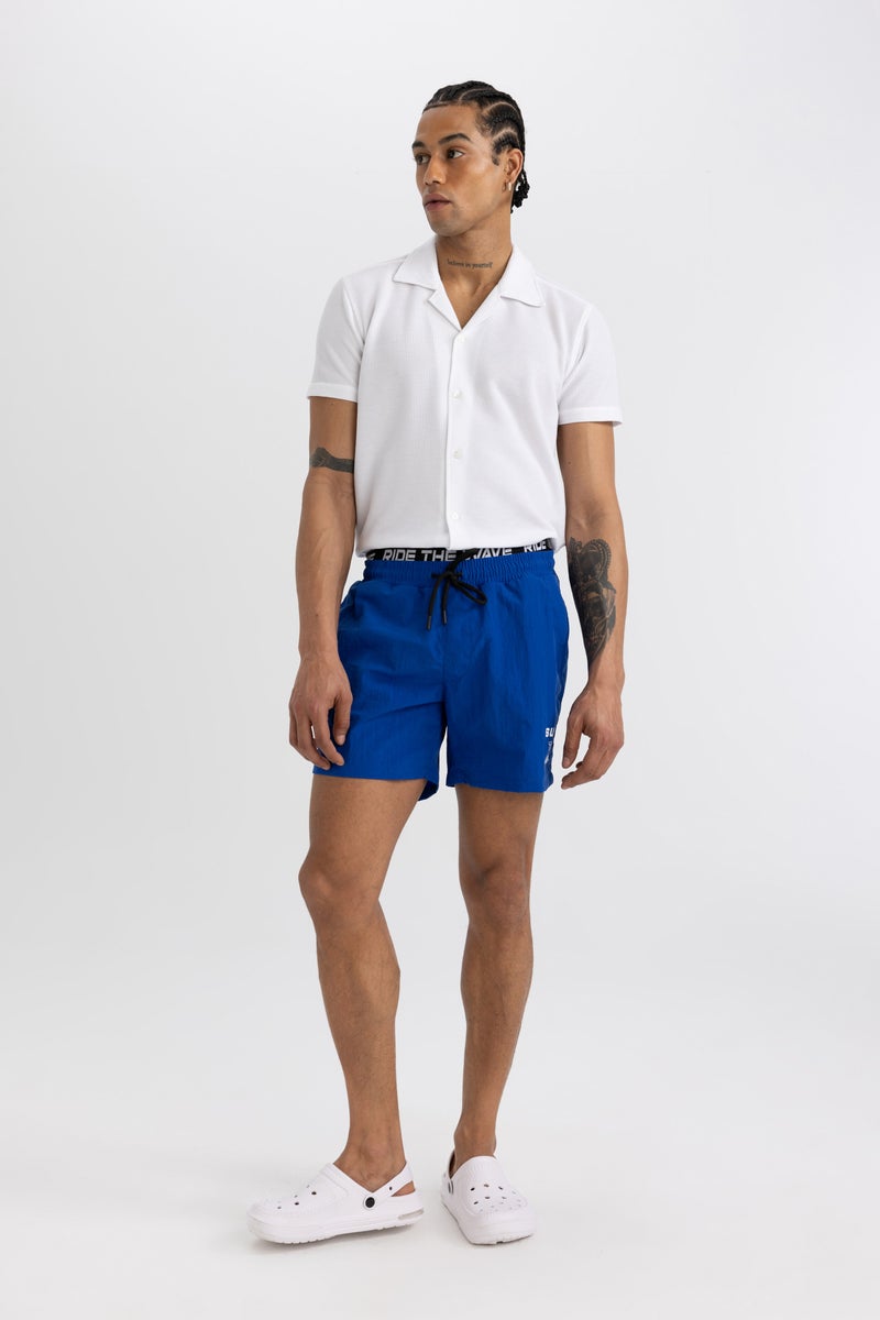 ديفاكتو شورت بحر قصير أزرق من DeFactoFit - Image 1