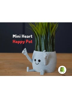 Internos Design Cute Designed Smiling Happy Flower Pot  - Image 2